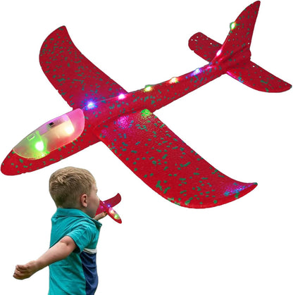 Throwing Foam Airplanes - Hand Launch Glider Planes For Children And Grown-Ups, 48cm Durable Aircraft Model For Garden Sports, Outdoor Play, Aviation Fun, Flight Toy For Picnics, Parties, Camping