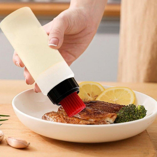 Silicone Oil Brush for Barbecue Bread Bottle Pastry Brush Tool Oven Gadget Kitchen for Grilling, Pastry 175