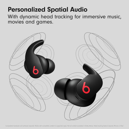 Beats Fit Pro - True Wireless Noise Cancelling Earbuds - Active Noise Cancelling - Sweat Resistant Earphones, Compatible with Apple & Android, Class 1 Bluetooth®, Built-in Microphone - Beats Black