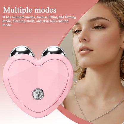 Microcurrent Facial Device, Facial Lifting Tool, 3.82x3.58in Multimode Skin Care, Skincares Tools Firming, Facials Toning Device for Weddings, Birthdays, Anniversaries