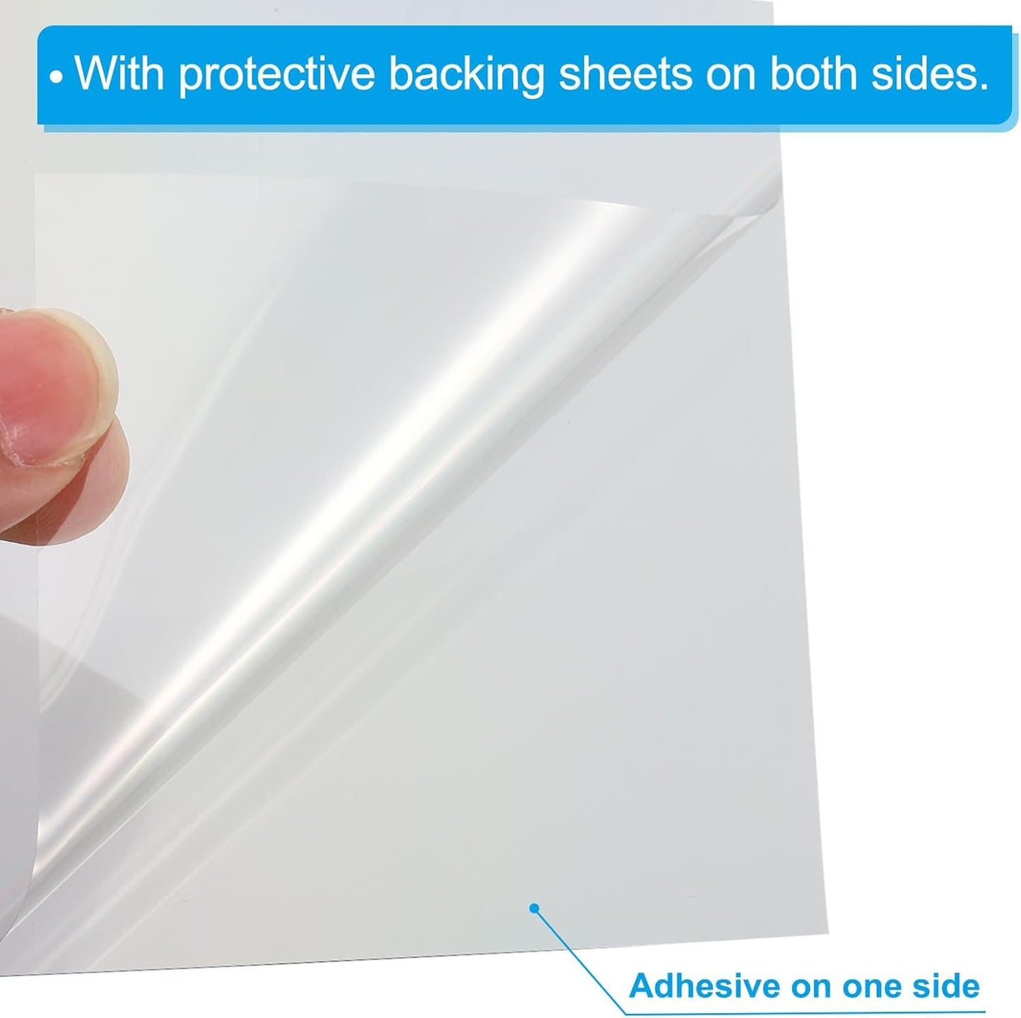 uxcell 7" Polarized Film Sheets, 4 Pack Adhesive Polarizer Linear Polarizing Filter 10x15.5cm for Screen Photography Lighting, 90 Degree