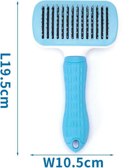 Pet Brush with Thick Tines to Prevent Fleas and Detangling - Ideal for Grooming and Hygiene of Your Pet