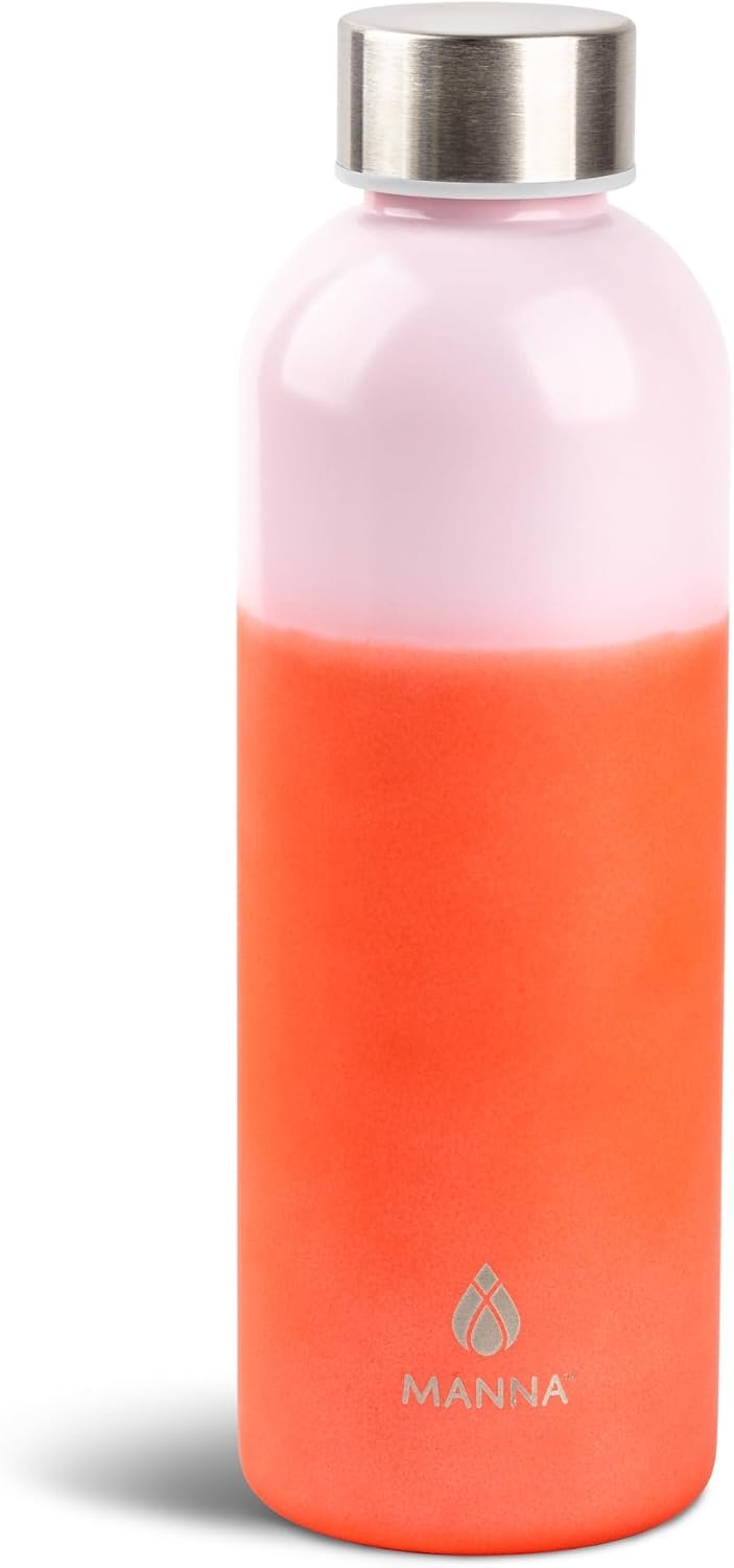 Manna Orbit Color Changing Bottle - 26 Oz - Neon Orange
