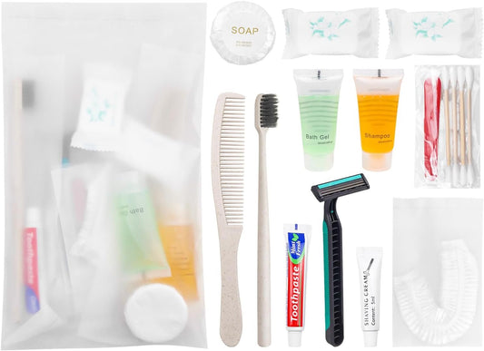 Hygiene Kit Bulk, Individually Packed, The Convenience Kit Bulk Is Fully Equipped And Clean And Hygienic, Convenience Kits Suitable For Hotel, Home, Camping, Travel (30 Sets)