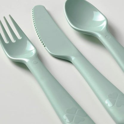 Ikea 901.929.62 Kalas Piece Bpa-Free Flatware Set of 18 (Packaging May Vary), Multicolored