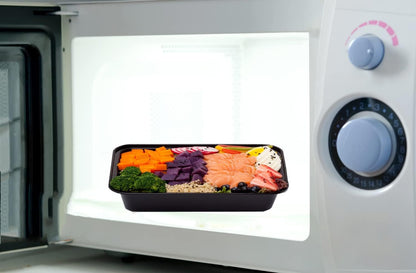 15 Pack 32 oz Plastic Meal Prep Containers with Lids, Leakproof Rectangular Food Storage Container Box for Restaurant, Kitchen, Takeout Food Service Disposables, Freezer/Microwave/Dishwasher Safe