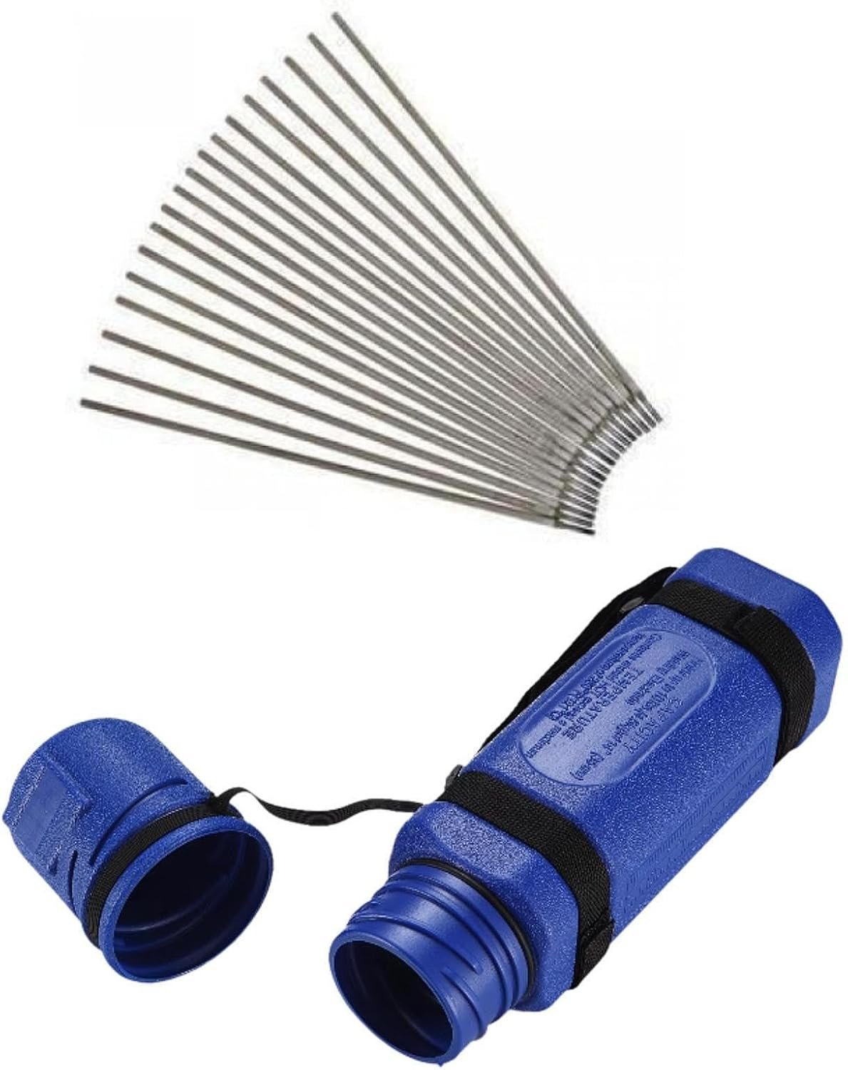 kokiya Welding Rod Storage Tube Workspace Organization Welding Equipment Can Protective Waterproof Box Airtight Welder Accessories, 38cmx8.2cm