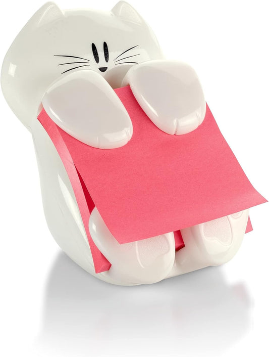 Post-it Cat Figure Pop-up Note Dispenser, 3 inch x 3 inch, (CAT-330)