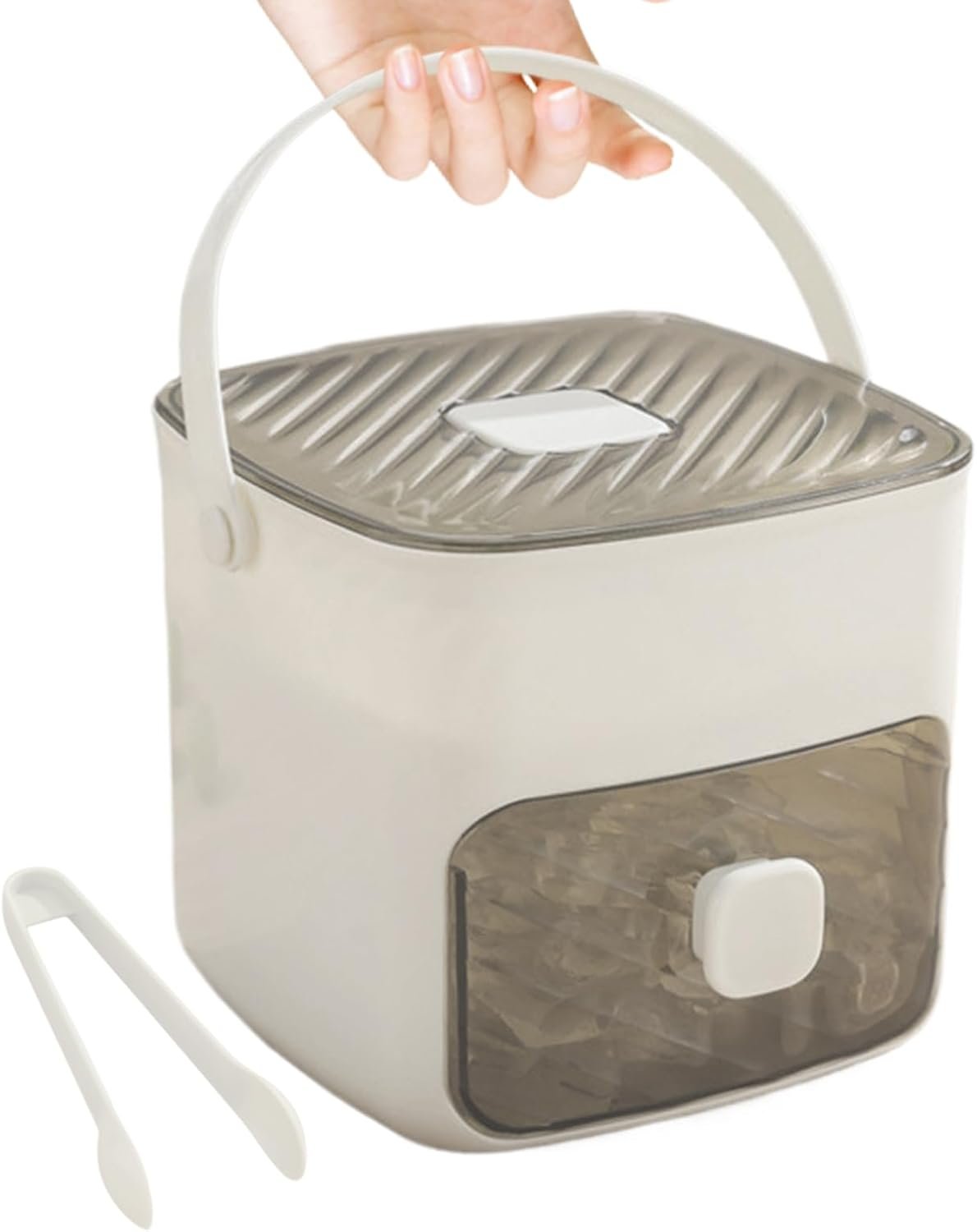 Scatola ghiacciata per congelatore, vassoio cubi di ghiaccio con coperchio e,Scatola ghiacciata a doppio strato riutilizzabile a doppio strato - Utensili da cucina e gadget, attrezzatura da cucina da