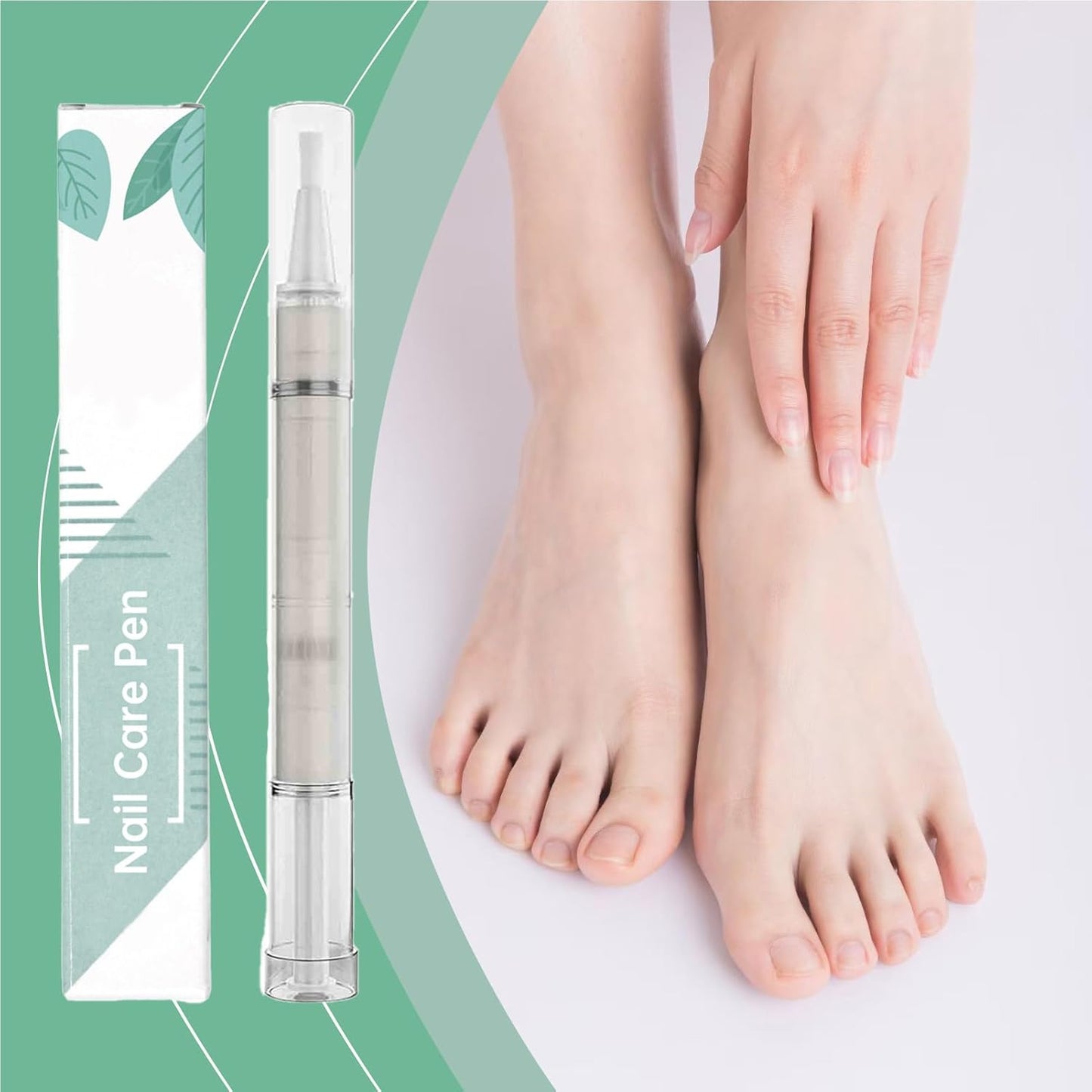 Nail Oil Pen, Nail Growth Pens, 0.87x0.71in Cuticle Nourishing Liquid, 4ml Strengthening Hydrating Formula, Fingernail Brittle Care for Women, Girls, Salon Supply
