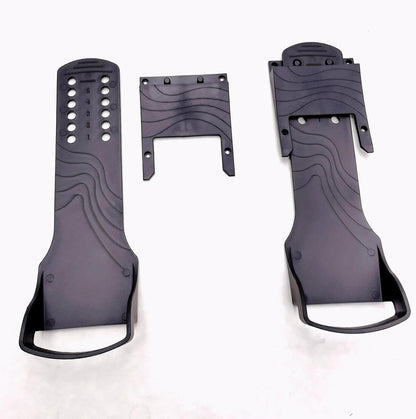 Perfeclan Rowing Machine Pedals Replacement Nonslip Fitness Equipment Foot Pedals for Home Gym