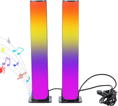 RGB Light Bar, Smart Ambient Lighting, Decorative RGB Light Bar, LED Ambient Lighting, Voice Control Lamp for Game, Movies, Collecting, Dating, PC Room