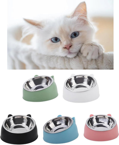 Adrosstoller Ciotola staccabile per irrigazione e mangiare, per alleviare la pressione del collo, ciotola protetta per il collo dell'animale domestico, ciotola per l'irrigazione del cane