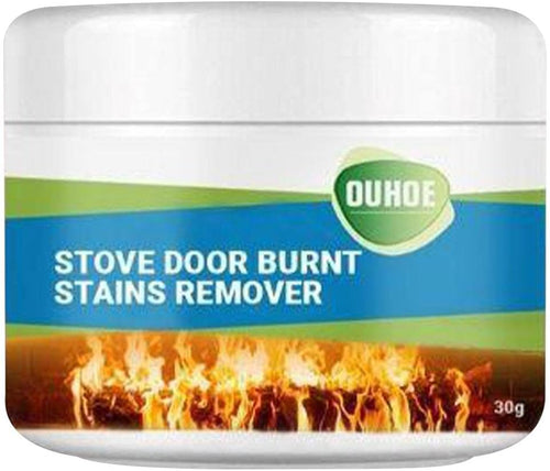Oven Grease Cleaner - 30g Heavy Duty Oven Stain Cleaner - Cleaning Accessories Oven Stain Cleaner for Barbecue Grates Metal Top Veegap