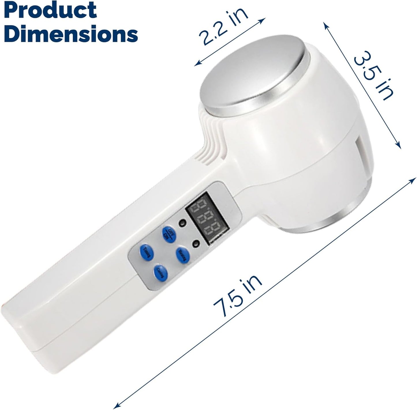 Hot and Cold Facial Massager - Cooling & Warming Vibration Beauty Tool - Spa Skincare Massage Equipment