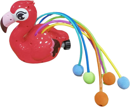 Sprinkler for Kids, Outdoor Water Spray Sprinkler Toy, Garden Sprinklers, Children Splashing Fun Activities, Backyard Lawn Deck Water Play for Summer, 8.27x4.73x6.9 Inches