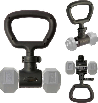 Dumbbell Barbell Converter Bar,Convert Dumbbells to Barbell Set and Kettlebell for Home Fitness,Adjustable Weight Capacitry Bar Convert to Dumbbell Set,For Home Gym Full Body Workouts