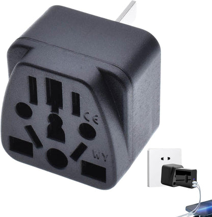 Travel Plug Adapter - UK Au 3 Socket Charger Adapter | Electronic Device Charging Accessories for Travel, Business Travel, Australia. Bseid