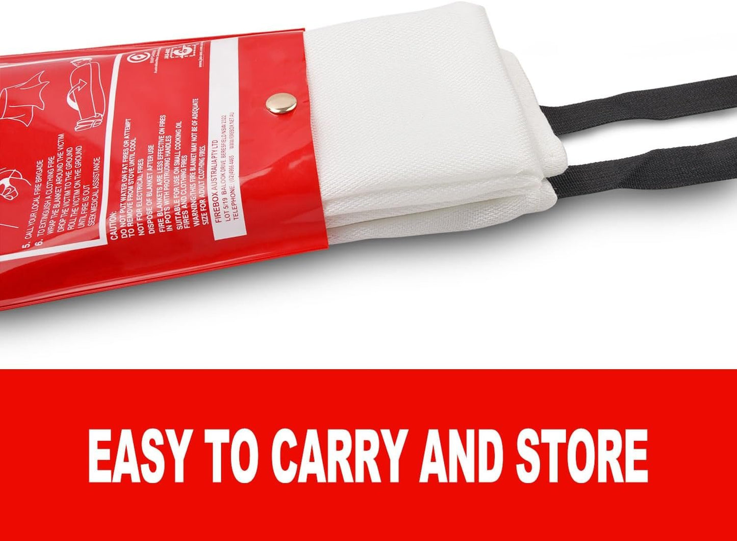 TOPEX 1.0m x 1.0m Fire Blanket Emergency Fire Blanket Home Fireproof Blanket Cotton Glass Fire Retardant Blankets for Emergency Survival Safety for Offices, Kitchen, Warehouse