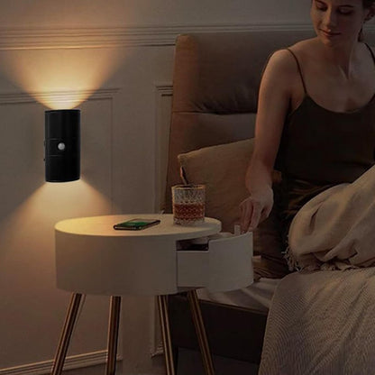 Generico Magnetic Wall Light, Rechargeable Motion Sensor Lamp, 1200mAh Wireless Smart Lighting, Sleek Modern Night Light for Home, Entryway, Living Room, Bathroom, Balcony, Cabinet