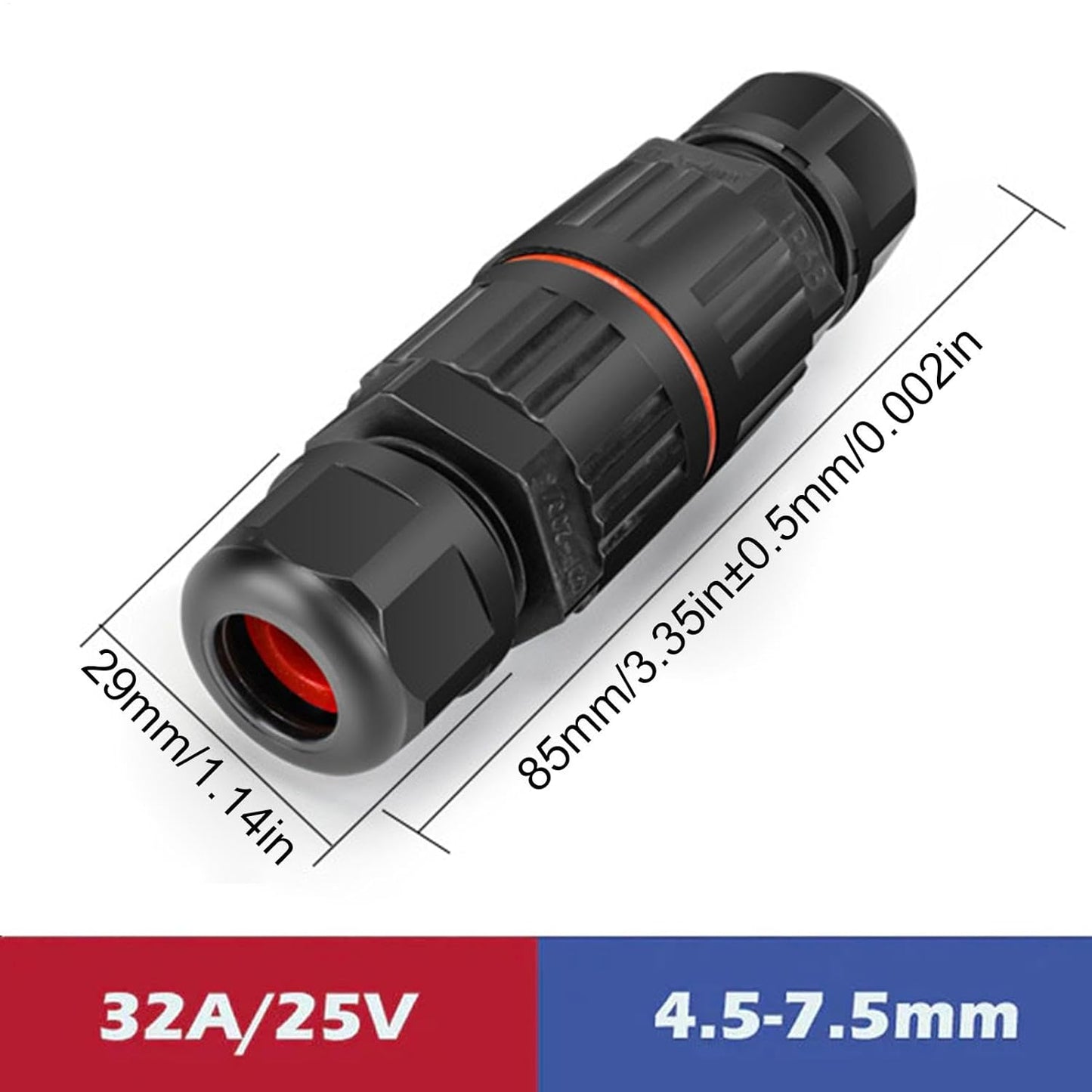 Landscape Wire Connector, Outdoor Waterproof Junction Box, Heavy Duty Underground Wire Connectors for Street, Garden, Pathway, and Landscape Lighting Installation