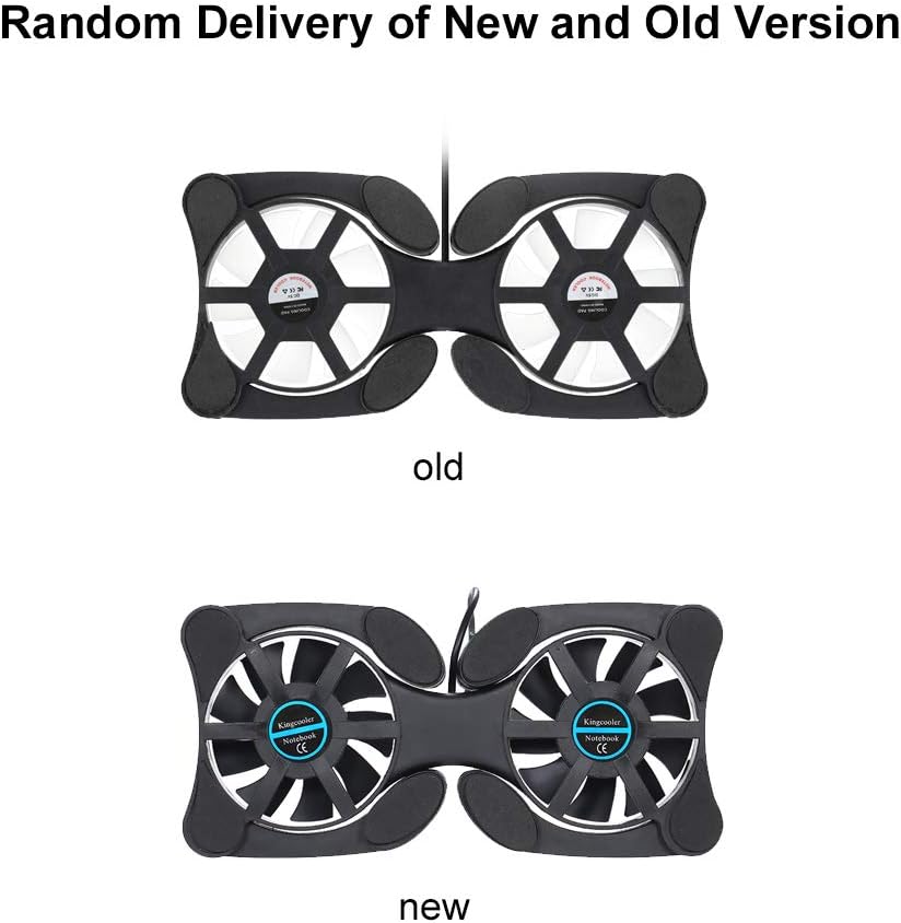 Mini Portable Folding Foldable USB Dual Fan Cooler Cooling Pad for PC Laptop Notebook 7 VCXN