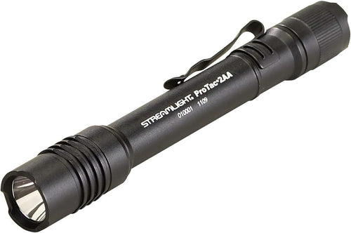 Streamlight 88033 ProTac 2AA 250 Lumen Professional Tactical Flashlight with High/Low/Strobe w/ 2 x AA Batteries - 250 Lumens