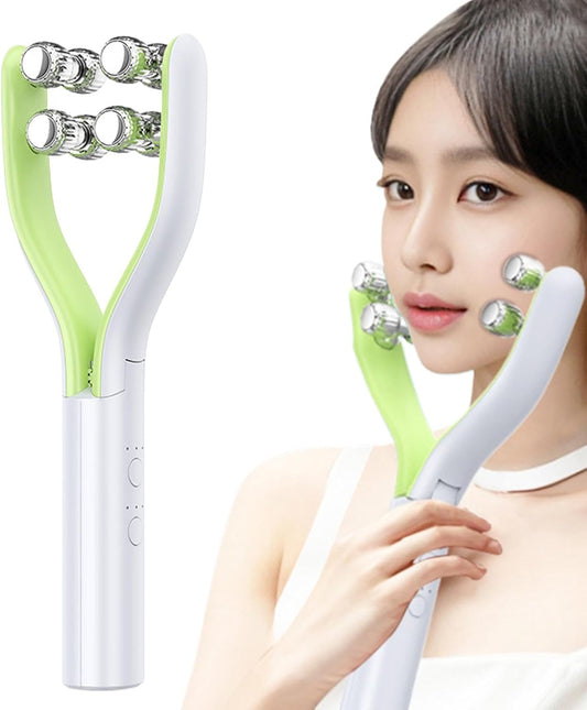 Face Roller | Sculpting Skin Care Roller Beauty Device - Adjustable Face Sculptor Beauty Roller, Neck Skincare Roller for Lovers, Families