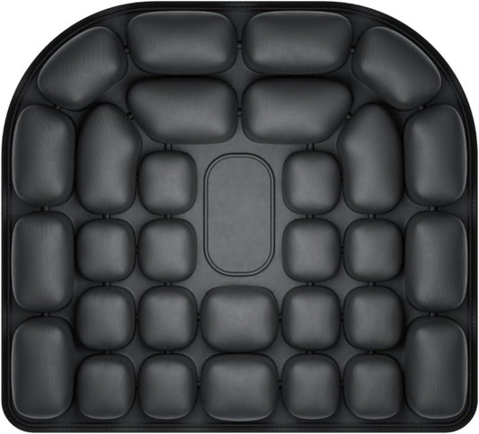EUIOOVM Airplane Cushion for Long Flights Seat Cushion Sondur Dynamically Pressure and Curve Airplane with Customizable Firmness