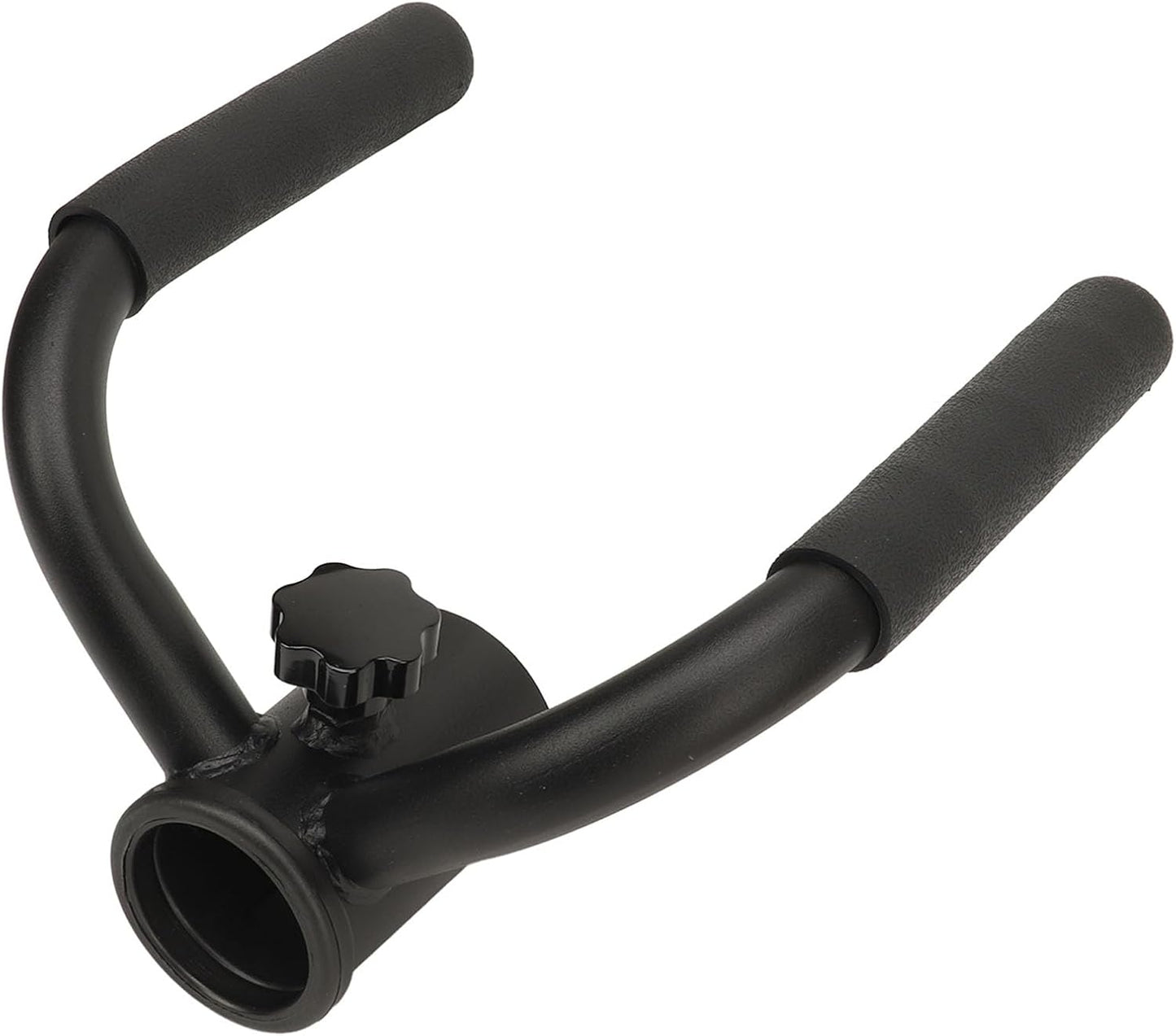 T Bar Row Landmine Attachment, Weightlifting Landmine Handle, 2 Handles Metal Barbell Hand Grip, Lightweight Rowing Handle for Home, Gym, Back, Arm, Core Muscles Training