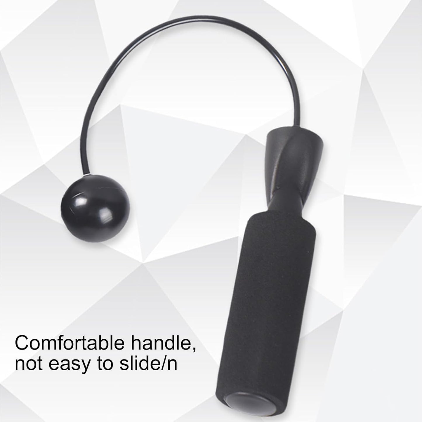 Cordless Jump Rope, Weighted Skipping Fitness Tool, Esercise Equipment, Adjustable Handles, Compact Training Gear for Indoor Home Gym and Outdoor Workouts