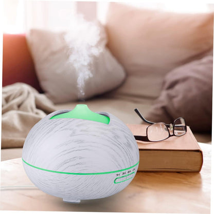 PRETYZOOM LED Aromatherapy Diffuser with Color LED Lights Aroma Humidifier for Home Remote Control Intelligent Timer Humidifier for Relaxing Atmosphere and Fragrance