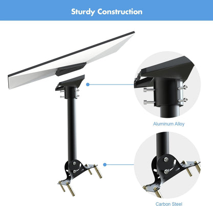 Starlink Roof Mount Gen 3, 180° Adjustable Starlink Pivot Mount, Heavy Duty Starlink Pole Mount with Starlink Gen 3 Pipe Adapter, Standard Starlink Mounting Kit Compatible with Gen 3 Standard Dish