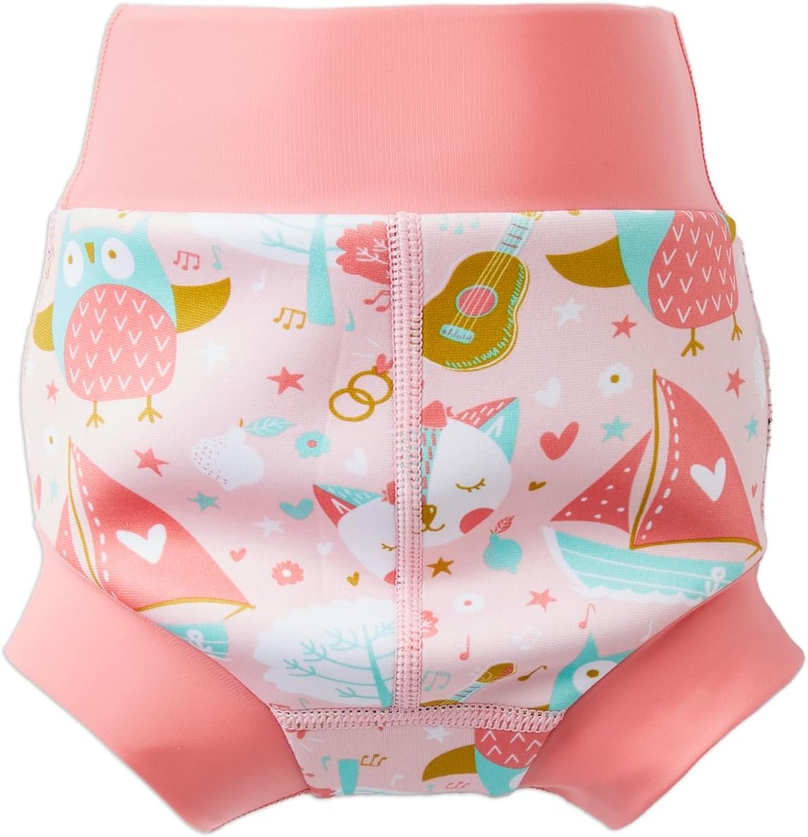 Splash About Happy Nappy Swim Diaper Owl & The Pussycat, 3-6 Months