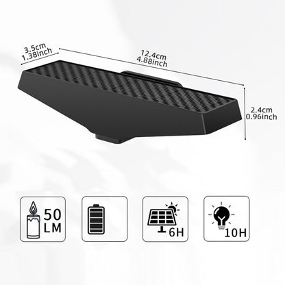 Wall Mounted Lights, Fence Lights Automatic, Foldable LED Panels, Motion Sensor, Weatherproof Design, Solar Light for Home, Driveway, Garden, Yard, House, Garage and Exterior
