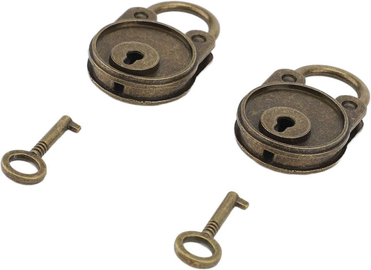 Bear Small Lock Zinc Alloy, Colorful Decorative Book Security Padlock for Handbag, Small Luggage Item