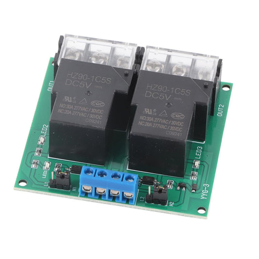 High Power Two Way Bidirectional Optocoupler Isolation Relay Module 30A YYGâ€‘3 for Home Automation System (12VDC)