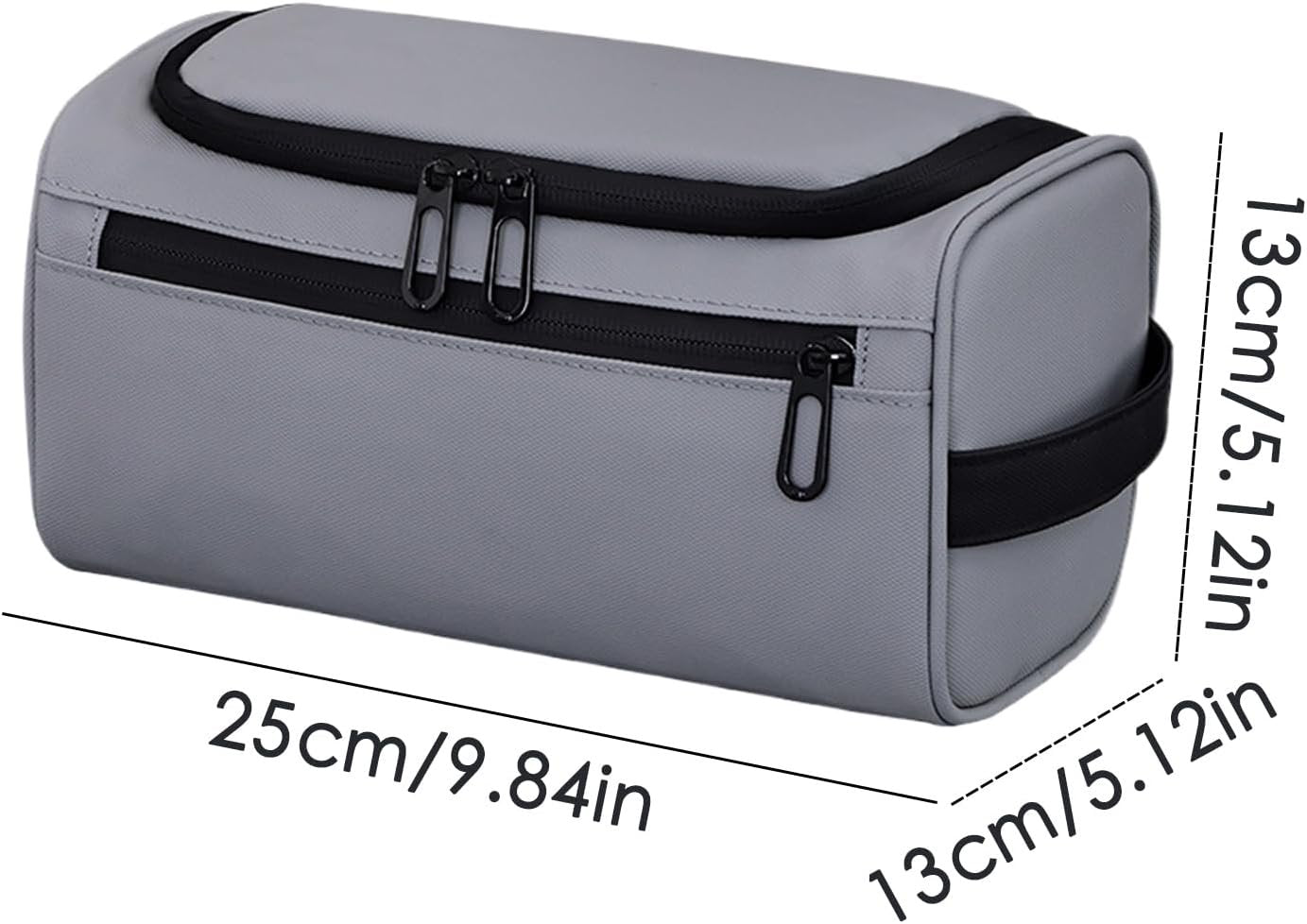 Toiletry Bag for Men â€“ Waterproof Shaving Kit, Compact Wash Bag | Portable Hygiene Organizer, Travel Grooming Pouch, Bathroom Storage Case, Menâ€™s Cosmetic Kit for Business Trips, Gym, Travel Use