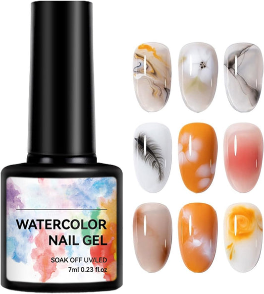 Nail Gel, Nail Polish, Uv Led Soak Off Art Personal Care Beauty Supplies, Accessories Women Girls Daily Use Salon Home Manicure, for Nail-Arts Design, Multicolor