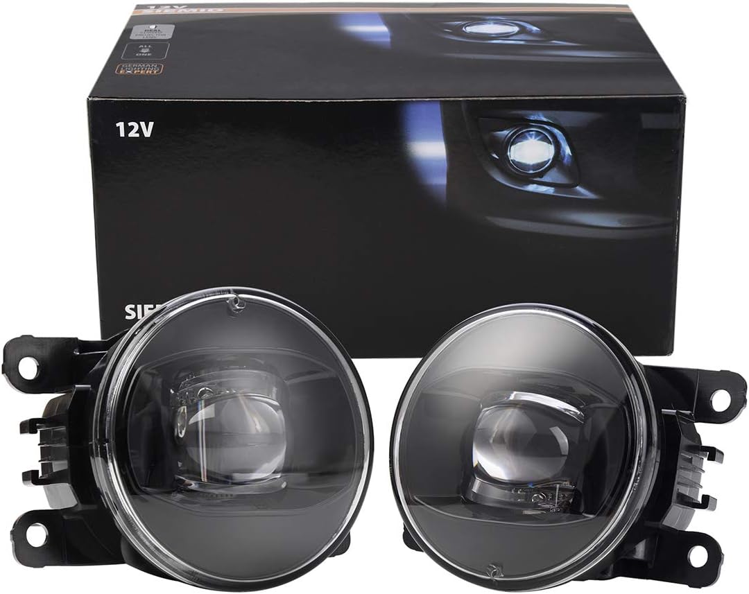 SIEMID New Generation Retrofit Upgraded Led Fog Lamp for Citroe.n C3 C4 C5 C6 C-Crosser Xsara Picasso DS 3 DS 4 2004 2005 06 07 08 2009 2010 2011 2012 2013 2014 2014 2011 2012 2013 2014 2014 2015