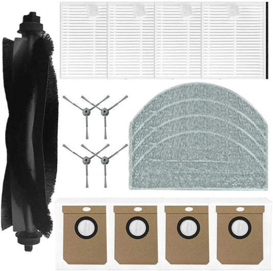 Cleaning Essentials Hoover HG4 and Hydro Pro Mop Filter and Mop Cloth Set Includes Side Brushes and Dust Bags