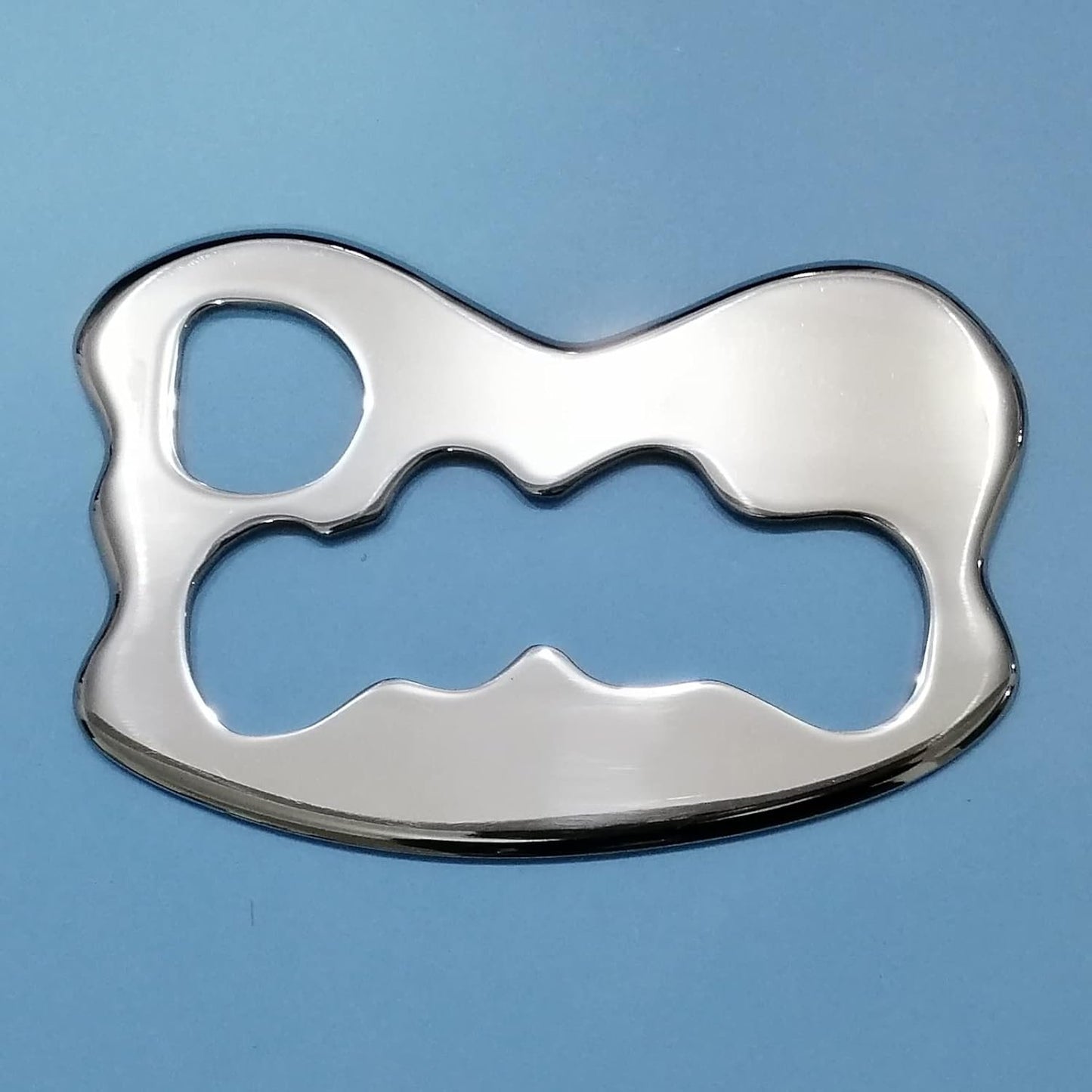 Medical Grade Stainless Steel Gua Sha Scraping Massage Tool -IASTM TOOL- Body Care Scraping Massage Tool - Relaxing Soft Tissue Tools - Reduce Neck,Back,Arm muscle Pain(Robulove-10)