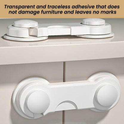 10Pcs Child Safety Locks for Kitchen Cupboards,Baby Proof Cupboard Cabinet Lock with Strong Removable Adhesive No Tools and Drilling Required,Baby Proofing Cabinet And Drawer Locks For Cabinets Doors,Pantry,Wardrobe