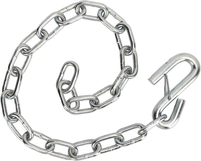 Trailer Security Wire - Corde di sicurezza, 3500 lbs, lunghezza di uscita anti-catena, lunghezza 77 cm, carburatore di ferro, adatto per roulotte, camper, fissaggio rapido