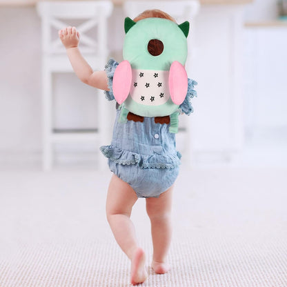 Mounting UP Baby Toddler Walker Head Protector Backpack Adjustable Wear Head Protection Safety Pad Backpack Baby Toddler & Walker Walking & Crawling Cute Owl MTY CA