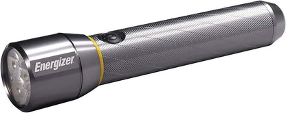 Energizer LED Tactical Metal Flashlight, Ultra Bright High Lumens, Durable Aircraft-Grade Metal Body, IPX4 Water-Resistant, 3 Modes