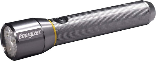 Energizer LED Tactical Metal Flashlight, Ultra Bright High Lumens, Durable Aircraft-Grade Metal Body, IPX4 Water-Resistant, 3 Modes