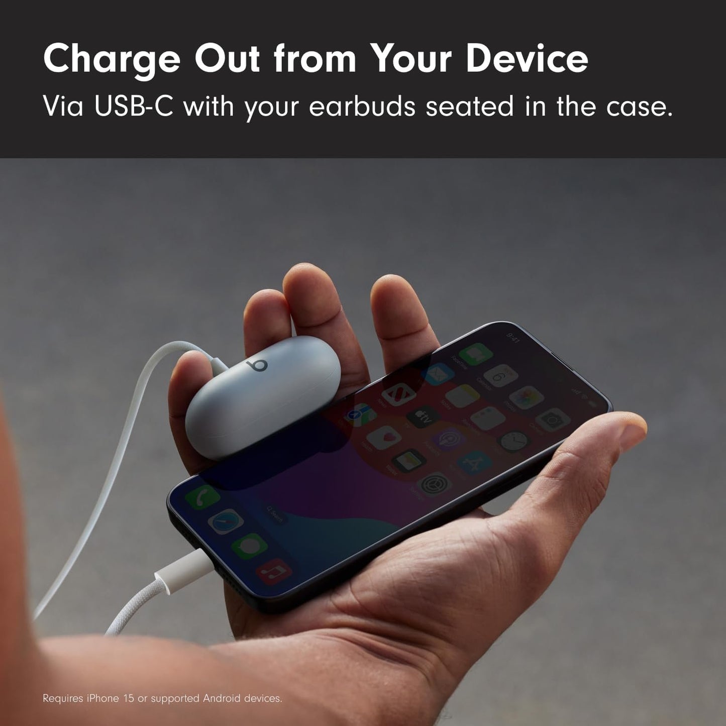 Beats Solo Buds - Wireless Bluetooth Earbuds | 18 Hours of Battery Life | Apple & Android Compatibility | Built-in Microphone - Arctic Purple