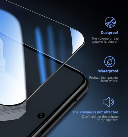 MAGIC JOHN 2 Pack for Google Pixel 8 Pro Tempered Glass Screen Protector, Auto Dust-Elimination, Bubble Free, HD Clear, Easy Installation