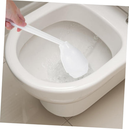 IMIKEYA Toilet Bowl Brush with Long Ergonomic Handle Soft Swab Mop for Easy Cleaning for All Toilet Types